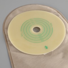 One-piece Drainable Ostomy Pouch -Single ring adhesive-PET backing-Secure and Comfortable Stoma Care