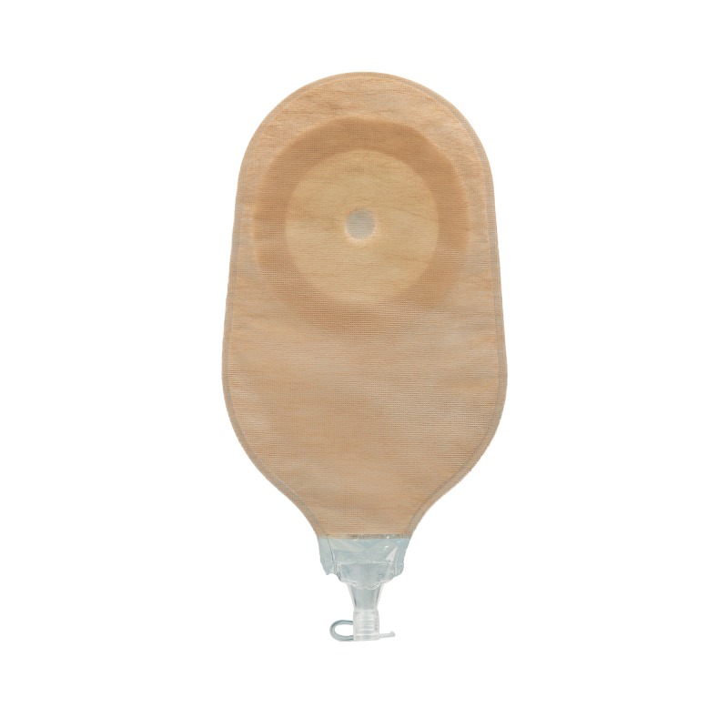 One-piece Drainable Ostomy Pouch -Single ring adhesive-PET backing-Secure and Comfortable Stoma Care