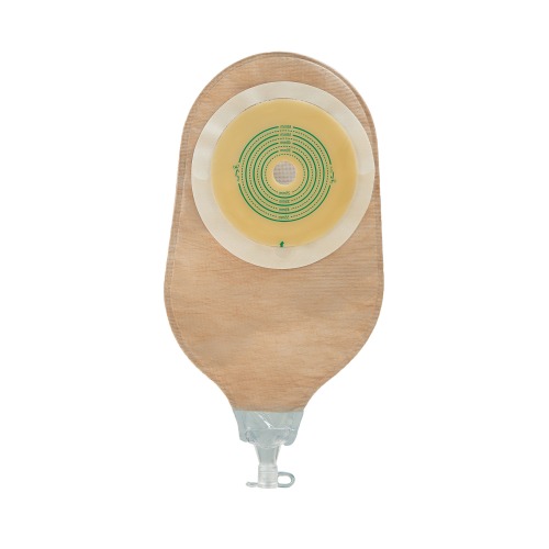 One-piece Drainable Ostomy Pouch -Double ring adhesive-PET backing-Secure and Comfortable Stoma Care