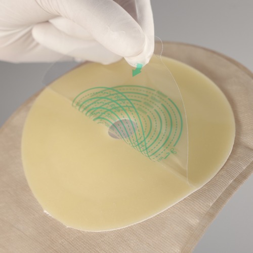 One-piece Drainable Ostomy Pouch -Single ring adhesive-PET backing-Secure and Comfortable Stoma Care