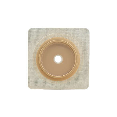 Two-piece Flat Baseplate-PET backing-Secure and Comfortable Stoma Care