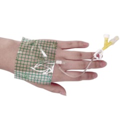 Transparent Film Dressing-Size 10 x 12 cm-Grid Pattern Style- Waterproof breathable Wound care Adhesive Bandage