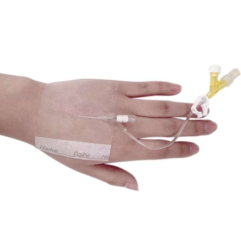 Transparent Film Dressing-Size 10 x 12 cm-Grid Pattern Style- Waterproof breathable Wound care Adhesive Bandage