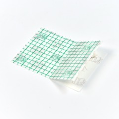 Transparent Film Dressing-Size 6 x 7 cm-Grid Pattern Style- Waterproof breathable Wound care Adhesive Bandage