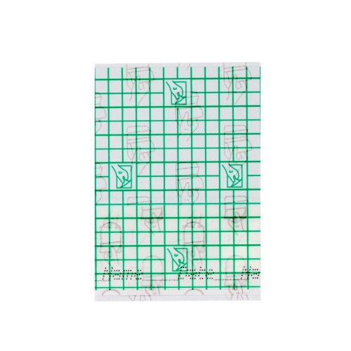 Transparent Film Dressing-Size 6 x 7 cm-Grid Pattern Style- Waterproof breathable Wound care Adhesive Bandage
