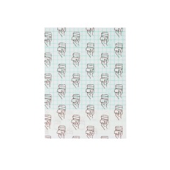 Transparent Film Dressing-Size 10 x 12 cm-Grid Pattern Style- Waterproof breathable Wound care Adhesive Bandage