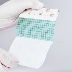 Transparent Film Dressing-Size 10 x 12 cm-Grid Pattern Style- Waterproof breathable Wound care Adhesive Bandage