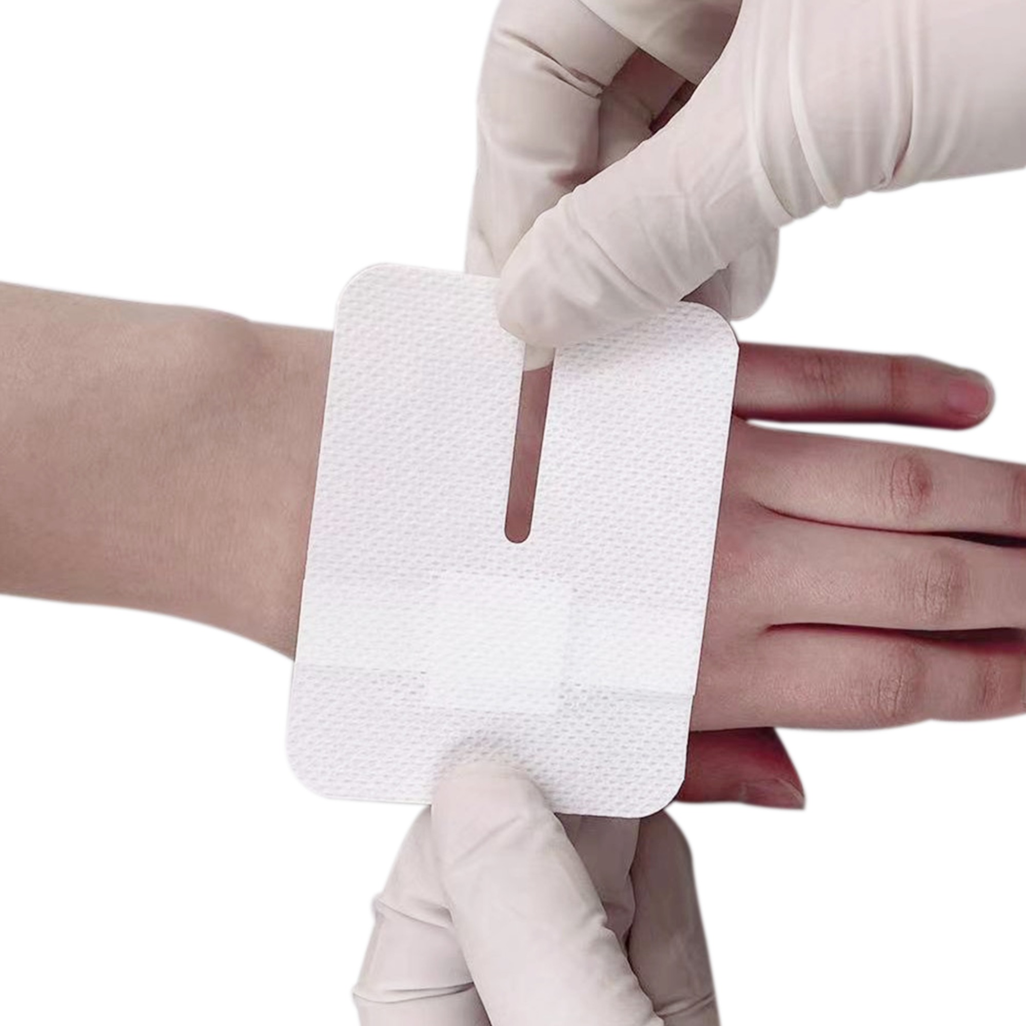 Non-woven I.V. dressing-Size 10 x 15 cm-Better air permeability and moisture absorption