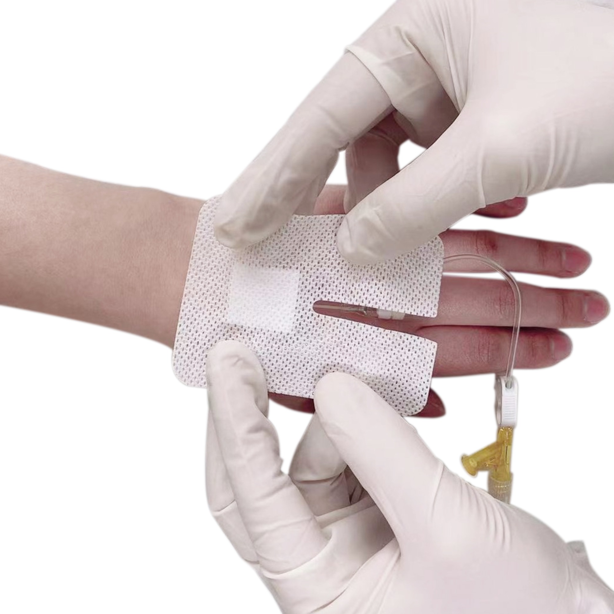 Non-woven I.V. dressing-Size 10 x 15 cm-Better air permeability and moisture absorption