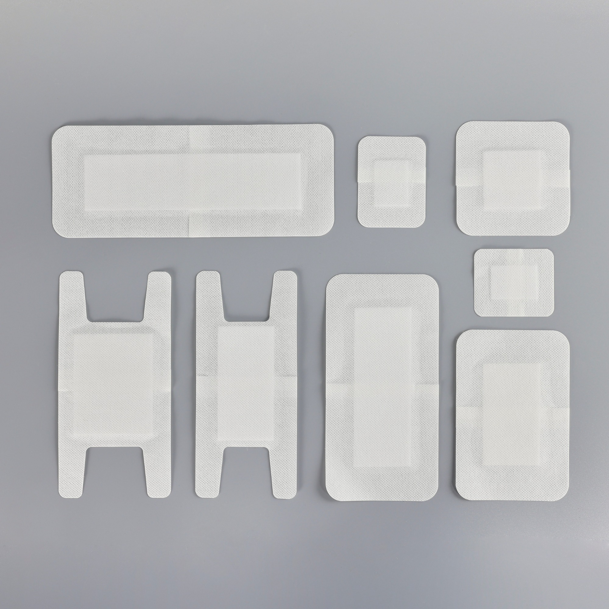 Medical non-woven dressing with pad-Non-Size 10 x 10 cm-with Absorbent pad