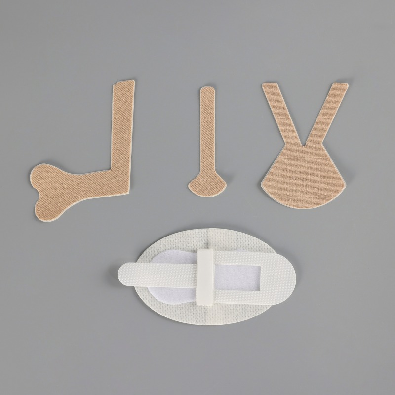 Nasal Cannula tape-L-Type Single Tube-Size 7 x 11.2 cm