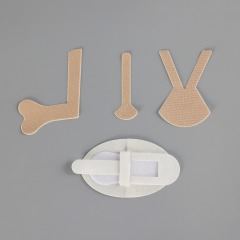 Nasal Cannula tape-V-Type Double Tube-Size 5.7 x 8.7 cm