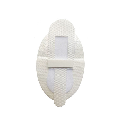Medical Catheter Fixation Device-Velcro-Size 6.5 x 12 cm-with acrylic pressure sensitive adhesive coated