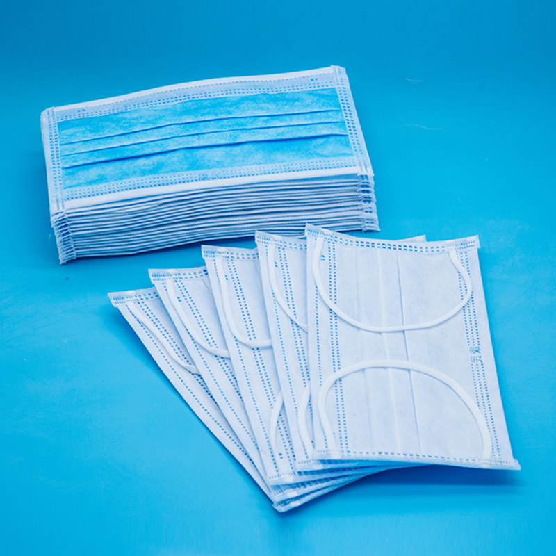 Medical face mask-3 Ply Protective Barrier-Single Use- Disposable Earloop – Home, Travel, Office, School, Work, Outdoors