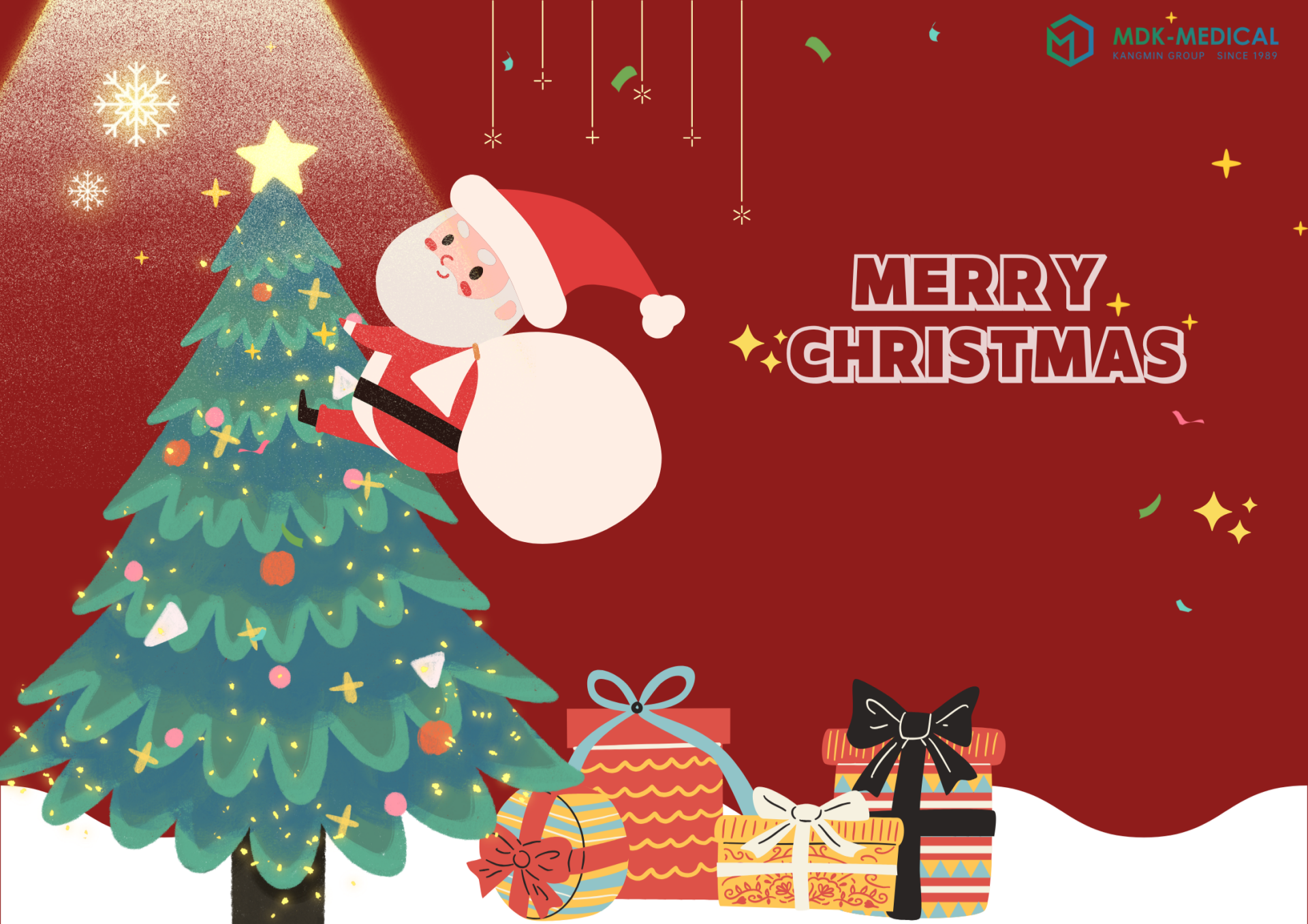 Merry Christmas from all of us at MDK Medical!