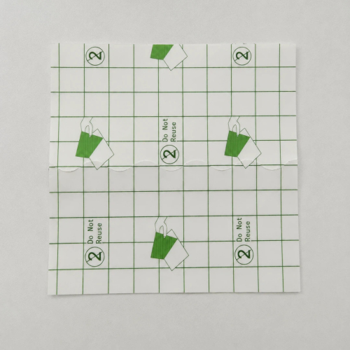 Transparent Film Dressing-Grid Pattern Style- Waterproof breathable Wound care Adhesive Bandage