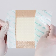Silicone Adhesive Foam Dressing With Border, Advanced Wound Care Solution