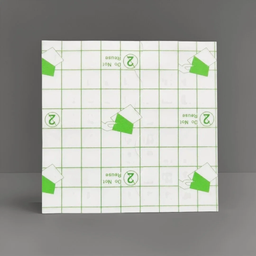 Transparent Film Dressing-Grid Pattern Style- Waterproof breathable Wound care Adhesive Bandage
