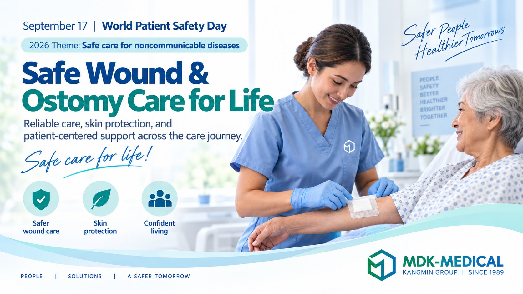 World Patient Safety Day 2026: Safer Wound and Ostomy Care Across the Care Journey