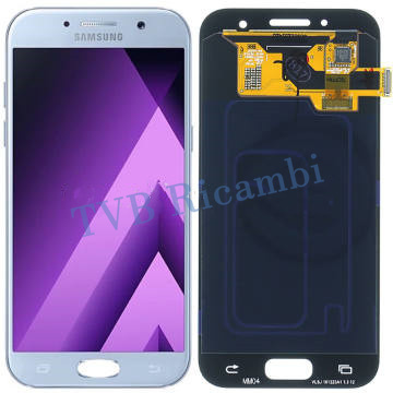 Samsung A320 2017 Display ORIGINALE Cambiato Vetro Blu