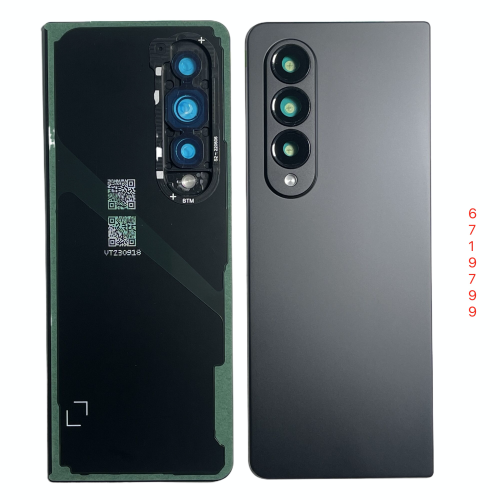 Samsung Z Fold 4 5G F936B 后盖带镜片 黑