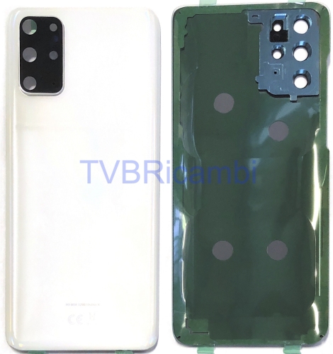 Samsung S20Plus 4G S20Plus 5G G985F G986B 后盖带镜片 白