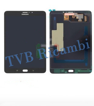 Samsung Tablet S2 2016 T715 T719 Display ORIGINALE Senza Frame Nero