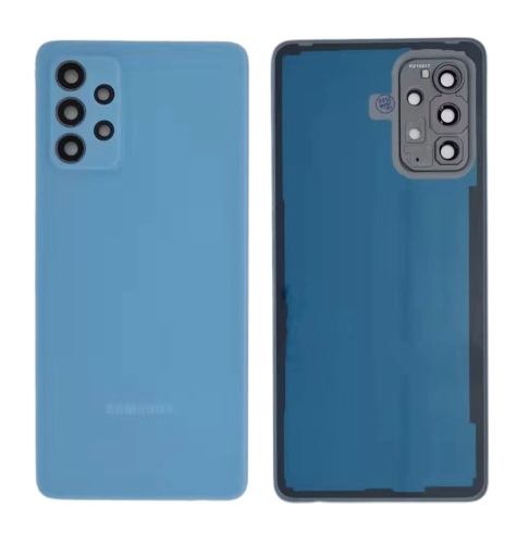 Samsung A725F A72 4G 2021 A726B A72 5G 2021 原装后盖带镜片 蓝