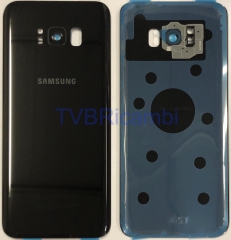 Samsung S8Plus G955F Cover Posteriore + Supporto Fotocamera Nero