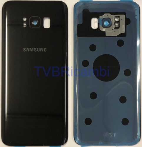 Samsung S8Plus G955F 后盖带镜片 黑