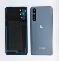 One Plus Nord 5G 原装后盖带镜片 磨砂黑灰 AC2003 AC2001