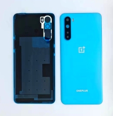 One Plus Nord 5G Cover Posteriore ORIGINALE + Supporto Fotocamera Blu AC2003 AC2001