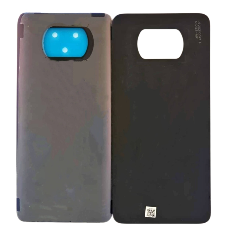 Xiaomi Poco X3Pro Cover Posteriore ORIGINALE Nero M2102J20SG