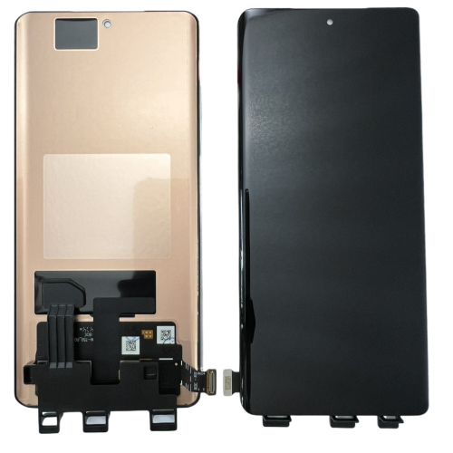 Realme GT6 5G Realme GT6T One Plus 12R Realme GT Neo6SE Realme GT Neo6 Realme GT5Pro One Plus Ace3 One Plus Ace3Pro Oppo Find X7 Display ORIGINALE Senza Frame Nero RMX3851 RMX3853 RMX3888 CPH2609 CPH2585 PHZ110 PHY110 PJX110