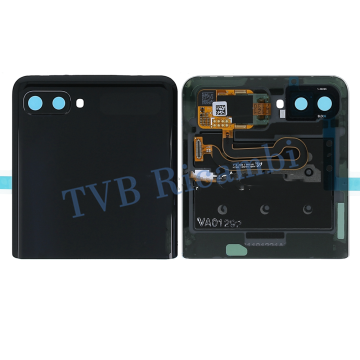 Samsung Z Flip F700F 后盖带镜片 (上) 黑