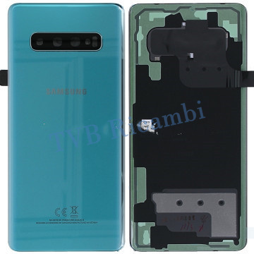 Samsung S10Plus G975F Cover Posteriore + Supporto Fotocamera Verde
