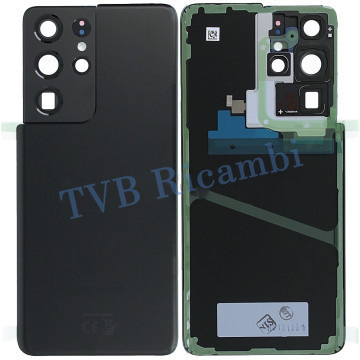 Samsung S21Ultra 5G G998B Cover Posteriore + Supporto Fotocamera Nero