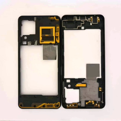 Samsung A225F A22 4G 2021 Frame Cornice Centrale Nero