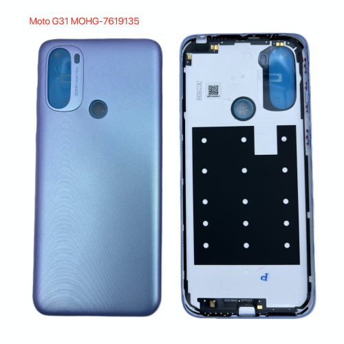 Motorola Moto G31 Cover Posteriore ORIGINALE Blu XT2173