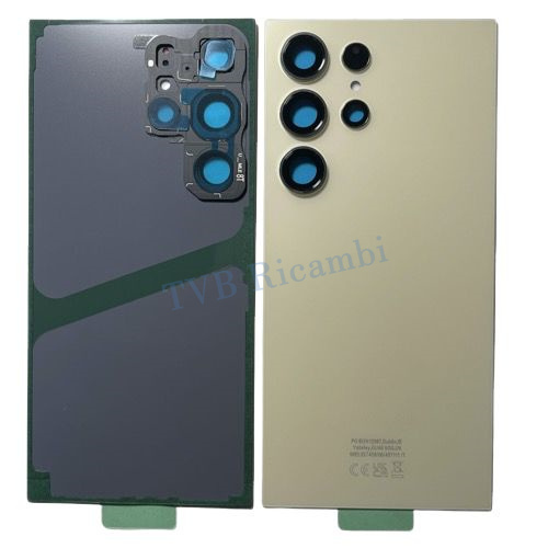 Samsung S24Ultra 5G S928B 后盖带镜片 黄