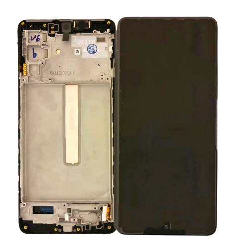 Samsung M526B M52 5G 2022 售后原装总成带框 黑