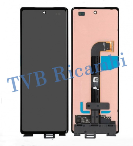 Samsung Z Fold 2 5G F916B Outer Display ORIGINALE Senza Frame Service Pack Nero