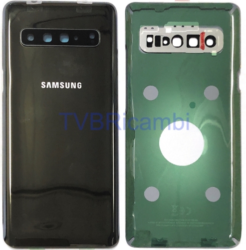 Samsung S10 5G G977B 后盖带镜片 黑