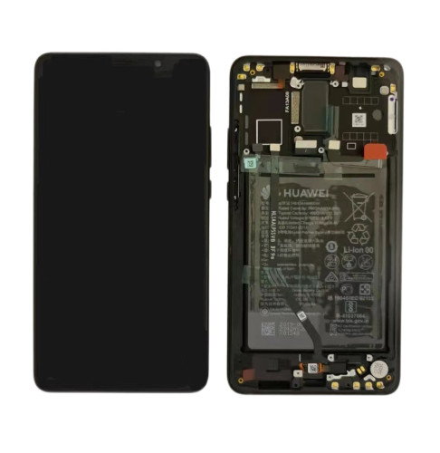 Huawei Mate 10 Display ORIGINALE + Frame + Batteria Nero ALP-L09 ALP-L29 ALP-AL00