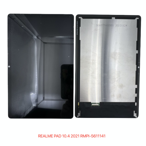 REALME PAD 10.4 2021 RMP2102 RMP2103 Display ORIGINALE Senza Frame Nero