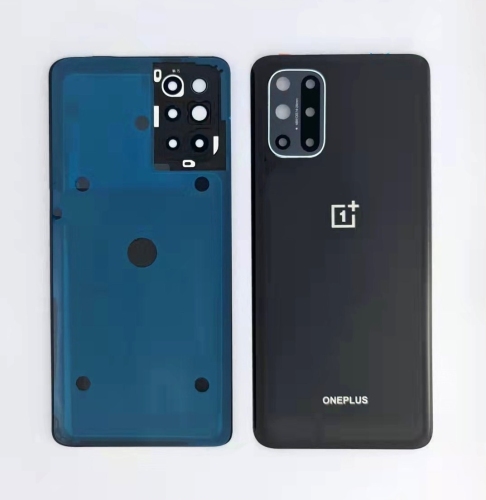One Plus 8T Cover Posteriore ORIGINALE + Supporto Fotocamera Nero KB2001 KB2000 KB2003