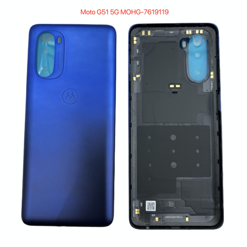 Motorola Moto G51 5G Cover Posteriore ORIGINALE Blu XT2171