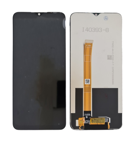 Realme C25Y (S19610CW) Realme C21Y Display ORIGINALE Senza Frame Nero RMX3261 RMX3263 RMX3265 RMX3268 RMX3269