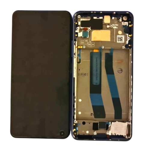 Xiaomi Mi 11Lite 5G NE Mi 11Lite 4G Mi 11Lite 5G Mi 11T Lite 2021 Display ORIGINALE + Frame Service Pack Blu M2101K9AG M2101K9AI 2109119DG 2107119DC 2109119DI