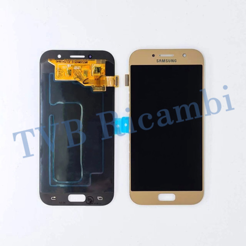Samsung A520 2017 Display ORIGINALE Cambiato Vetro Oro